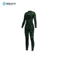 Seaskin Lady&#39;s Custom Camo Neoprene Dive Wetsust