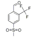 2-Formyl-5-(methylsulphonyl)benzotrifluoride, 4-Formyl-3-(trifluoromethyl)phenyl methyl sulphone CAS 1215310-75-0