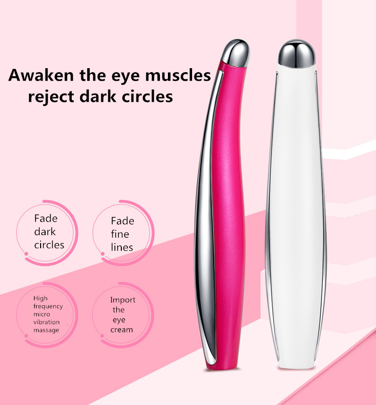 The essence iontophoresis tightens the skin eye massager  to remove the dark circles eye pouch massage pen