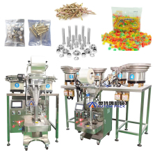 Automatic Vibrating Plate Sorting and Packing Machine for Metal Components
