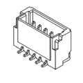 1.00mm Pitch 180 ° tek satır Gofret-SMT AW1002V-S-XP