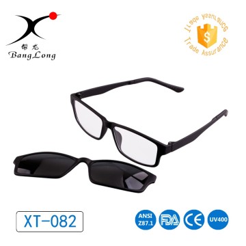 Magnetic sunglasses polarized Revo lens glasses magnetic clip-on sunglasses frame eyewear