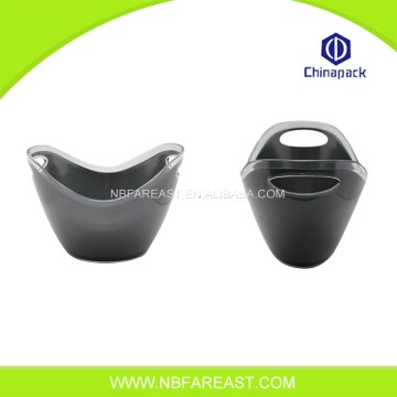 Custom wholesale plastic ice buckets for party