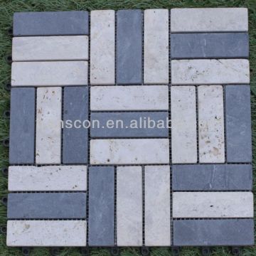 garden round paver stone