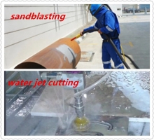Natural Abrasive Sandblasting Waterjet Cutting Garnet