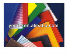 Fade-resistant PP corrugated sheet