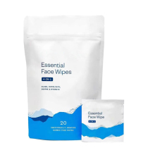 Customized brand single piece makeup remover wipes