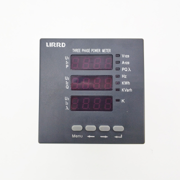 220V 3-Phase Multifunctional Ammeter and Voltmeter Gauge