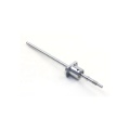 Trapezoidal lead screw with diameter 08mm lead 04mm