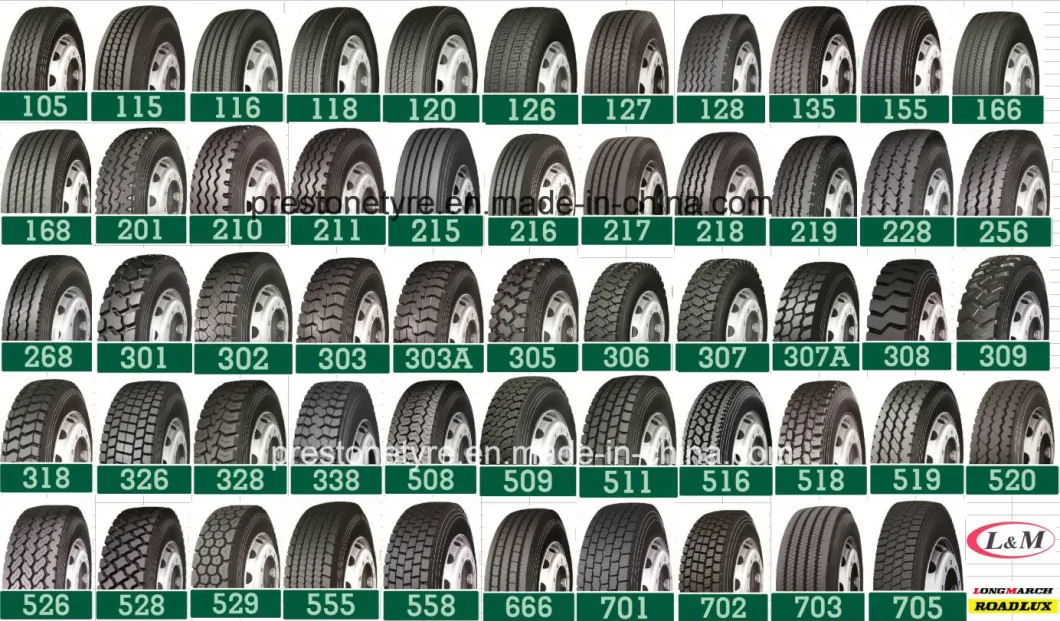 Roadlux Longmarch Lm316, Truck Tyre for Container Truck, 11r22.5, 295/95r22.5