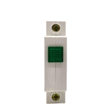 Modular DIN Rail LED Signal Lamp, Green Indicator Light