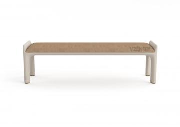 Mid Century Modern End Of Upholstered Bed Bench