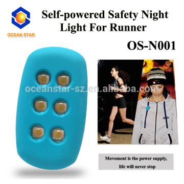 Pet Blinky Safety Dog Collar Flashing LED Light pet accessory pet tag batteryless