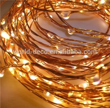 200 LED christmas decoration copper wire led string light