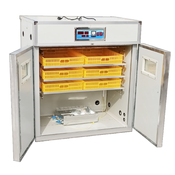 Full Automatic 528 Eggs Incubator: Hatcher and Setter Machine