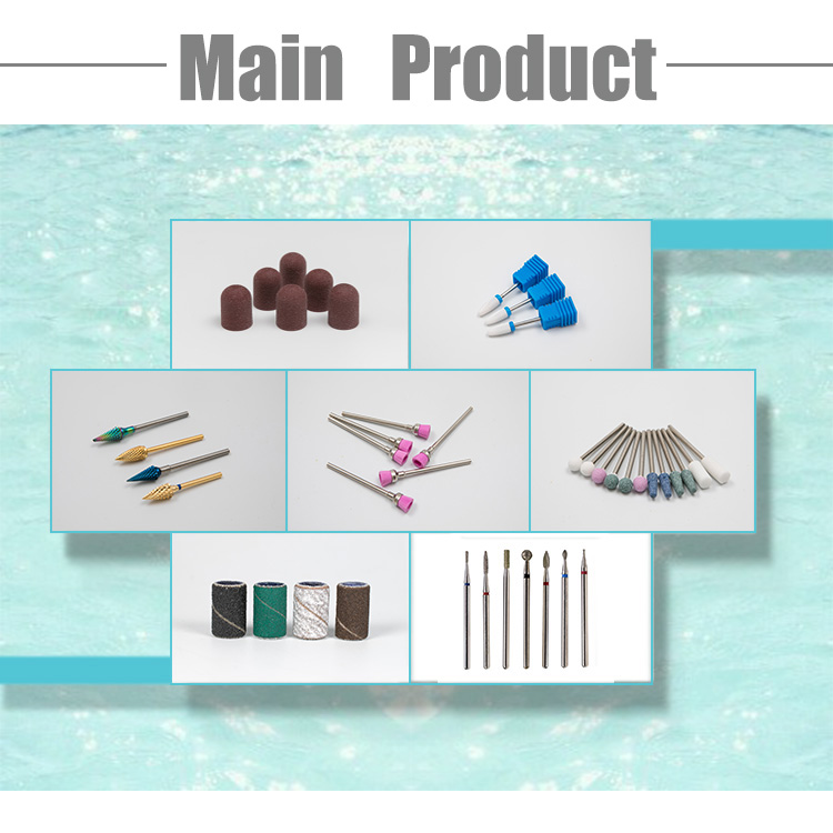 Drill Milling Cutter Nail Gel Cleaning Carbide Efile Bits