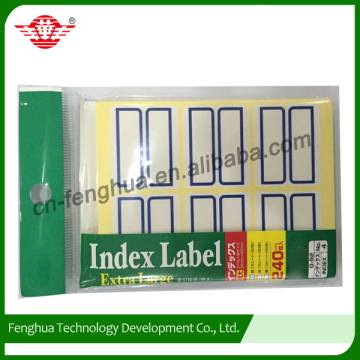 Lable material manufacturer pre printed price labels
