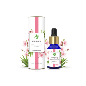 Aceite de flor de cerezo orgánico 100% puro y natural