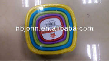 colorful melamine bowl