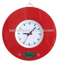 Kitchen Digital Scale Clock