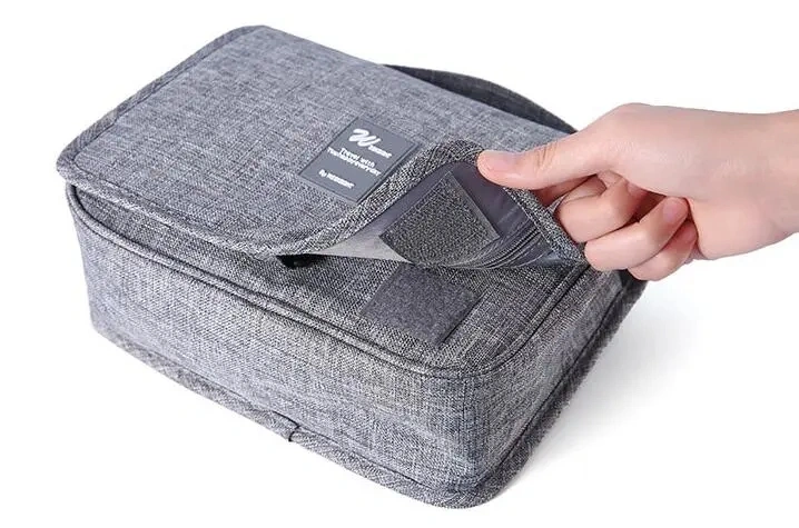 Multifunctional Foldable Hanging Travel Toiletry Bag Portable Travel Organizer Bag Big Size Cosmetics Bag