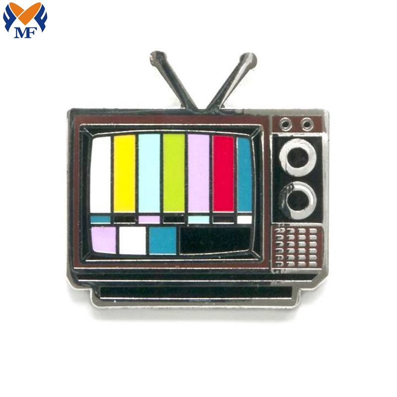 Television Color Bars Pin