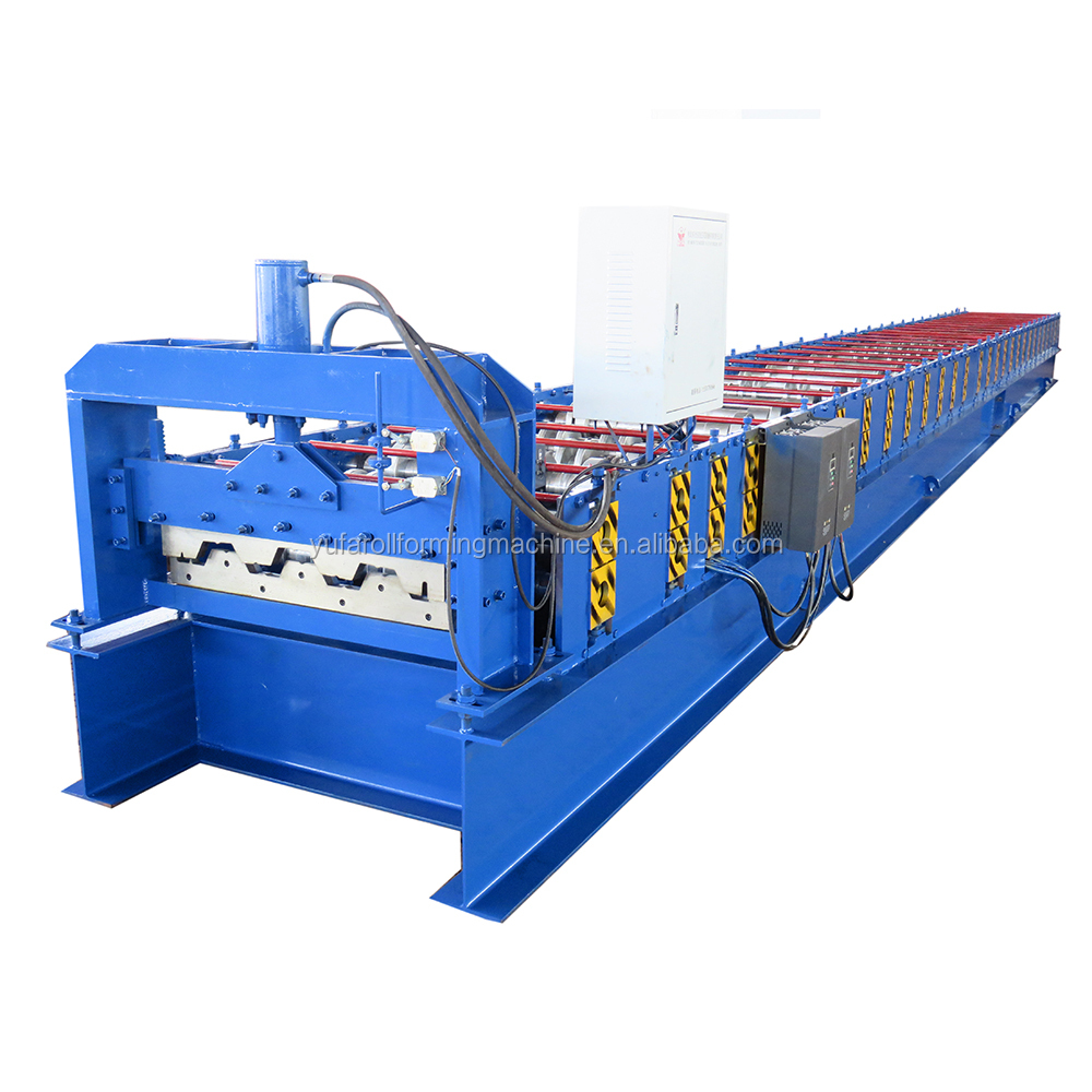 YUFA Brand metal decking sheet cold roll forming machine