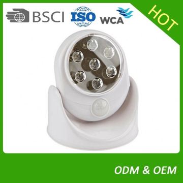 LED Motion Sensor Toilet Light: White