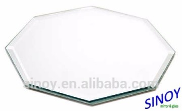 Bevelled Edge Mirror Tiles for wedding centerpiece, bevelled mirror tiles