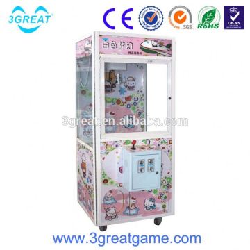 Hot sale coin operation amusement vending gift crane game