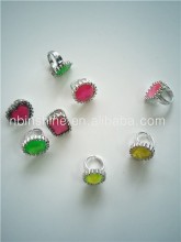 Diamond Ring Toys Plastic Rings , Children Toy Ring Jewelry