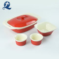 Partihandel Hem Anpassad Keramisk Bakeware Set