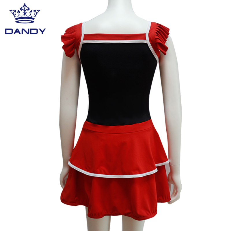 Aṣa Bodysuits Team Cheerleading Dress