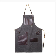 high quality waxed canvas leather apron