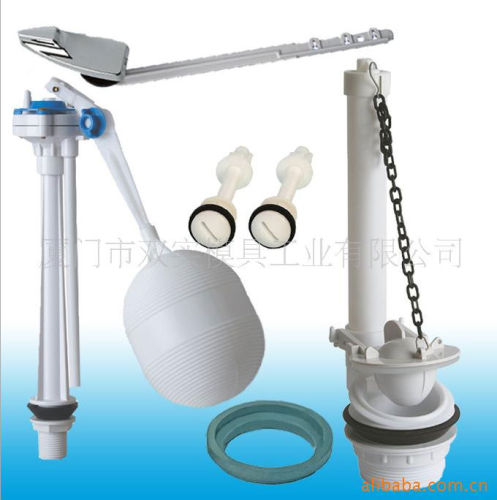 Toilet single flush repair kits system