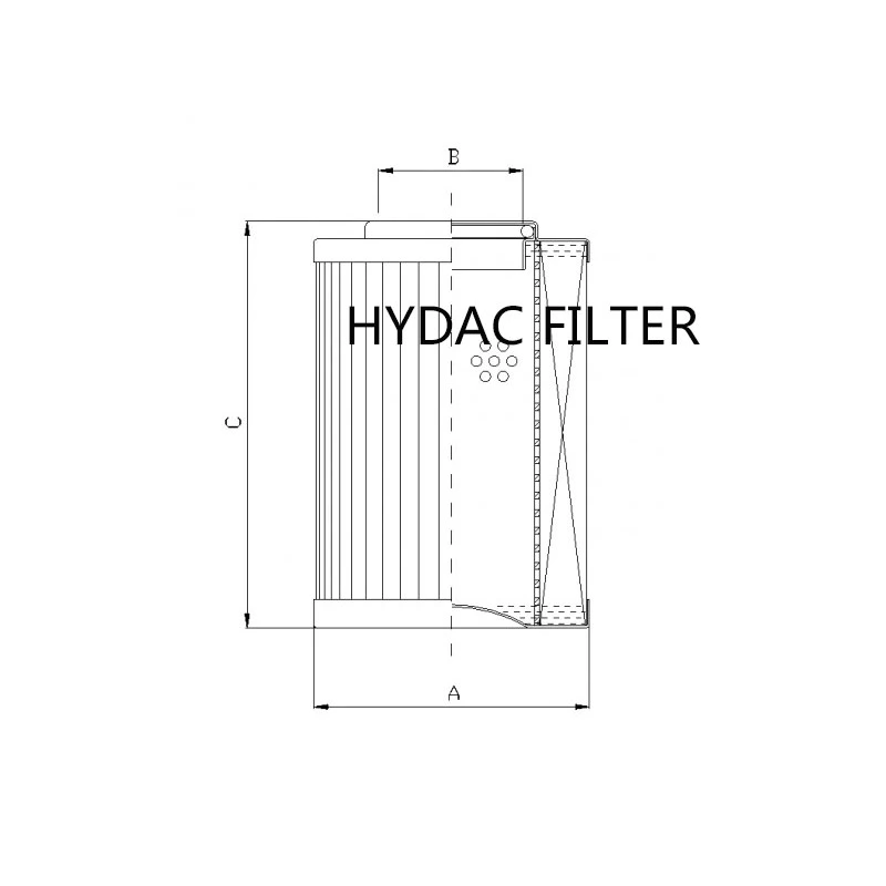 10 Micron New Hot Sell Parker Hannifin 932655q Hydraulic Filter Element