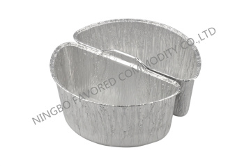 Aluminium foil half size pot pan