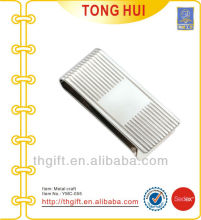 Paper clip money and card clip for wallet