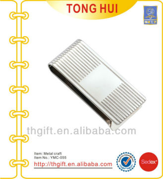 Paper clip money and card clip for wallet