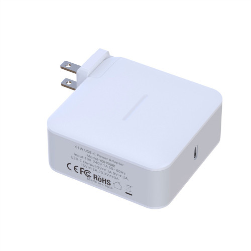 Caricabatterie USB-C Adattatore CA 61W AC per Apple