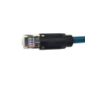 Shield RJ45 hane till hane katt.5e Ethernet -kabel