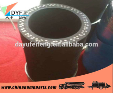 reinforce concrete pump rubber hose used for concrete pump truck and placing boom