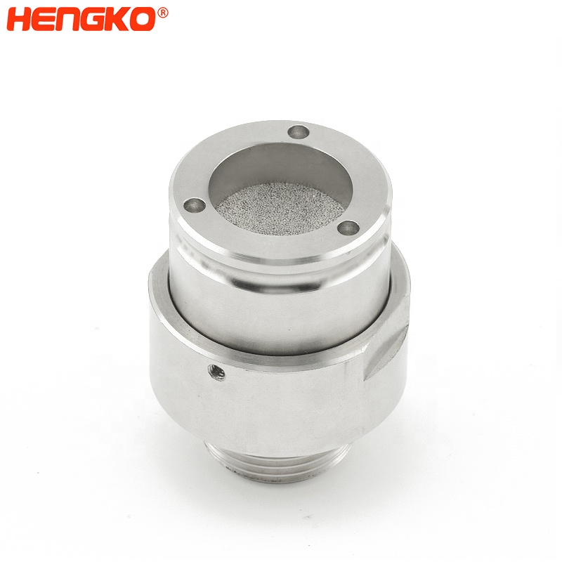 custom explosion proof and flameproof porous sintered stainless steel acetylene gas detector sensor cover