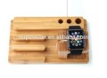 Umweltmaterial Bambus Lade Halter stehen für Apple Watch / Bambus Uhr Halter / Handy Halter