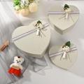 Custom Heart Shape Gift Packaging Rose Flower Box