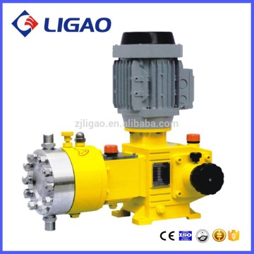 Electric hydraulic actuated diaphragm piston pump