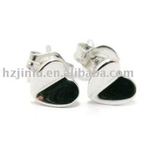 Lovely earring,heart earring, 925 sterling silver drop(E010111)- Free shipping fee