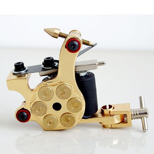 Gratis handgemaakte tattoo machine gun