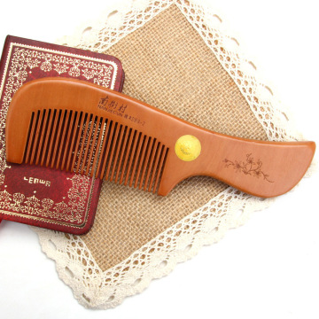 N147 Red Sandalwood Comb Natural Health Care Wooden No-Static Hair Comb