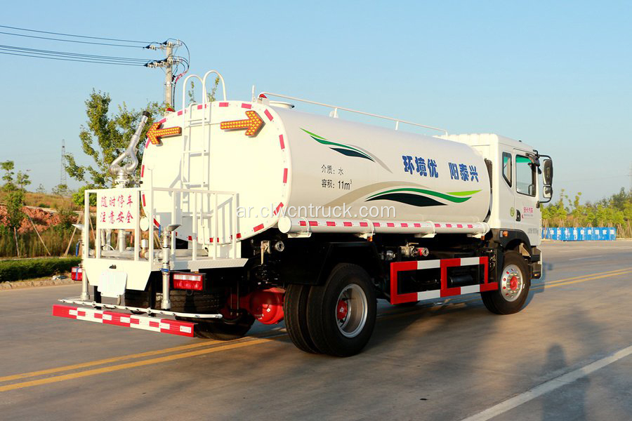 وصول جديد دونغفنغ D9 14000litres شاحنة نقل المياه